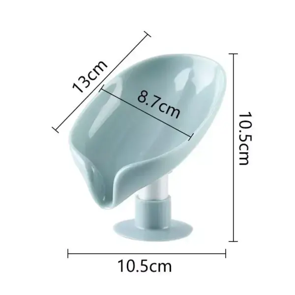 102785-44baa1.webp Leaf-Shaped Soap Holder with Suction Cup
