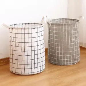 102805-a49b37.webp Stylish Checkered Cloth Laundry Basket
