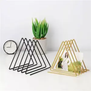 103093-48c4f3.webp Modern Iron Art Triangle Desk Organizer