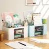 Compact Multifunctional Desk Organizer with Drawers