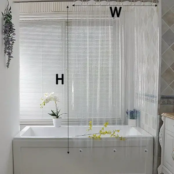 103136-0a5710.webp Premium Transparent Waterproof Shower Curtain with Hooks