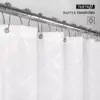 103137-47af64.webp Elegant White Diamond Tufted Shower Curtain: Chic Farmhouse Style