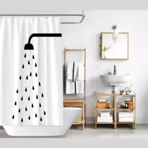 103138-7d6b4a.webp Modern Minimalist Waterproof Shower Curtain with Exclusive Artwork