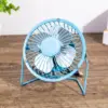 Compact USB-Powered Metal Desk Fan