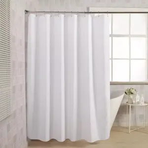 103140-7d8050.webp Luxurious Waffle Plaid Shower Curtain with Quick-Dry Waterproof Design