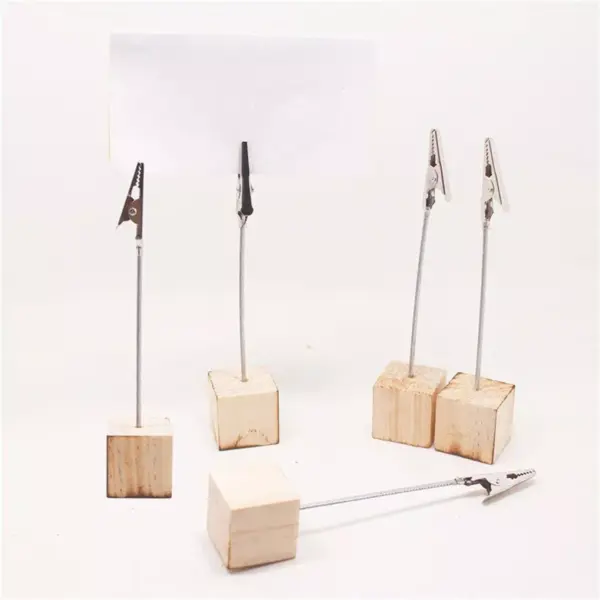 103146-2d98dc.webp Elegant Wooden Metallic Clip Memo Holders