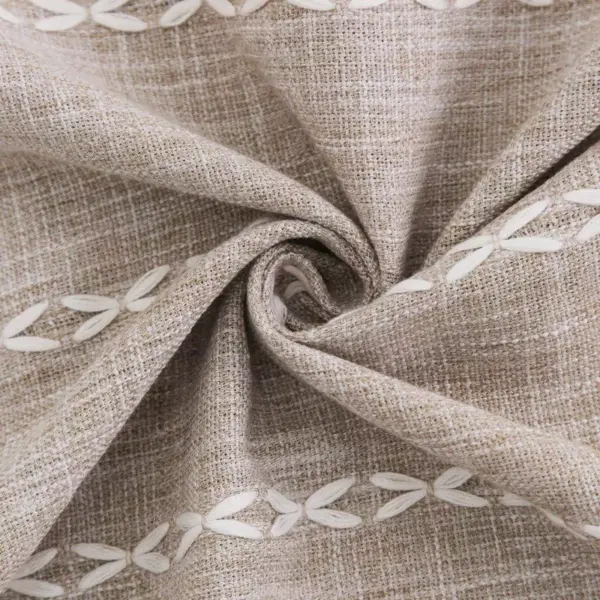103192-57def9.webp Luxurious Boho-Chic Striped Linen Cotton Shower Curtain with Tassels and Hooks