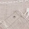 103192-df026d.webp Luxurious Boho-Chic Striped Linen Cotton Shower Curtain with Tassels and Hooks