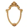 103193-062f2e.webp Charming European Style Oval Wall Mirror