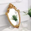 103193-2016a6.webp Charming European Style Oval Wall Mirror