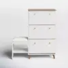 103455-66b005.webp 3-Drawer Flip Shoe Cabinet with Bench