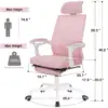 103458-a68ed0.webp Ergonomic Mesh Office Chair with Adjustable Footrest and Headrest