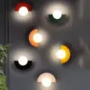 Modern Nordic Glass Ball LED Wall Sconce