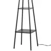 103504-18ee0d.webp 69" Charcoal Metal Floor Lamp with Built-In Shelves for Home Decor