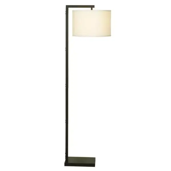 103506-71b852.webp Elegant 62" Contemporary Metal Floor Lamp with LED Bulb and Footswitch, Black