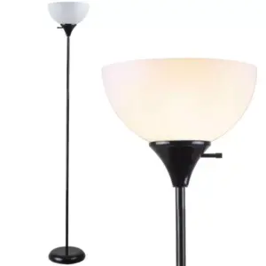 103514-8f0d2e.webp LED Torchiere Floor Lamp 71" - Modern Uplighting for Bedroom and Living Room