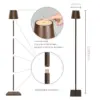 Rechargeable Cordless Floor Lamp - Waterproof, Portable, Outdoor LED Light