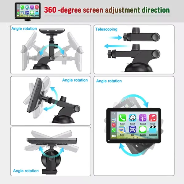 95576-0dabef.webp Universal 7-inch Touchscreen Car MP5 Player with Wireless Apple CarPlay & Android Auto