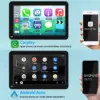 95576-b88187.webp Universal 7-inch Touchscreen Car MP5 Player with Wireless Apple CarPlay & Android Auto
