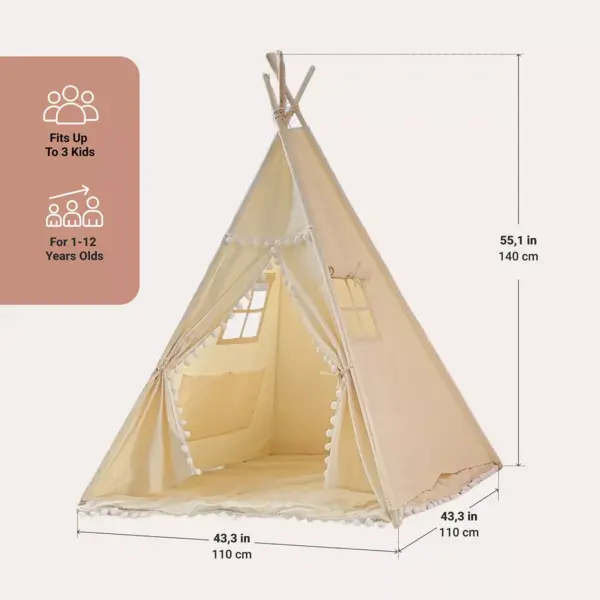 95610-246c62.webp Kids Play Teepee Tent
