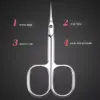 Professional Stainless Steel Curved Tip Cuticle Scissors