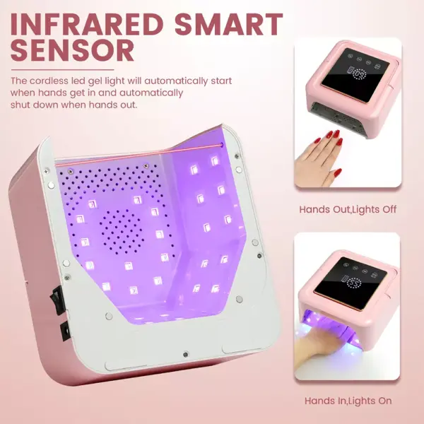 95645-107244.webp 128W Rechargeable Cordless Nail Lamp