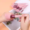 12-Piece Pink Makeup Brush Set for Foundation, Powder, Blush & Eyeshadow