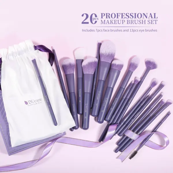 96155-405b1c.webp Professional 20pcs Purple Makeup Brush Set