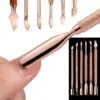 Stainless Steel Dual-ended Cuticle Pusher and Dead Skin Remover