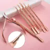 Stainless Steel Dual-ended Cuticle Pusher and Dead Skin Remover