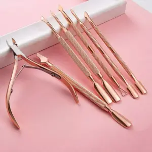 96183-7281ce.webp Stainless Steel Dual-ended Cuticle Pusher and Dead Skin Remover