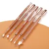 Stainless Steel Dual-ended Cuticle Pusher and Dead Skin Remover