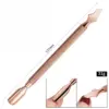 Stainless Steel Dual-ended Cuticle Pusher and Dead Skin Remover