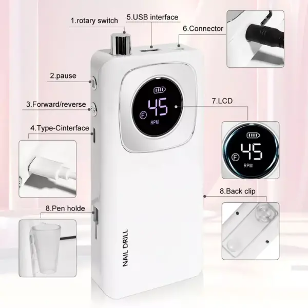 96186-557f93.webp Professional High-Speed Rechargeable Nail Drill Machine with LCD Screen