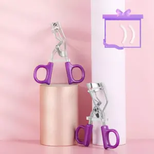 Perfect Curl Eyelash Curler with Comb for Natural Look