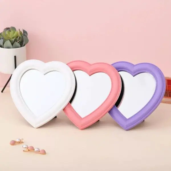 96458-98a0c1.webp Heart-Shaped Decorative Wall & Desk Mirror for Home Decor