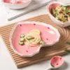96461-f64586.webp Charming Heart-Shaped Strawberry Ceramic Bowl