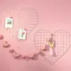 96512-dff2a7.webp Heart-Shaped Wall Photo Grid Panel for Home Decor