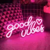 96783-6e0d0b.webp LED Neon "Good Vibes" Sign for Beauty, Gaming, and Party Decor