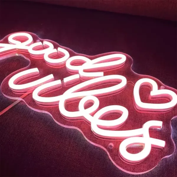 96783-f7e91a.webp LED Neon "Good Vibes" Sign for Beauty, Gaming, and Party Decor
