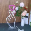 USB Powered Heart & Finger Neon Sign Light for Romantic Decor