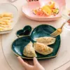 96806-de27a3.webp Heart-Shaped Ceramic Plate for Western Cuisine & Desserts