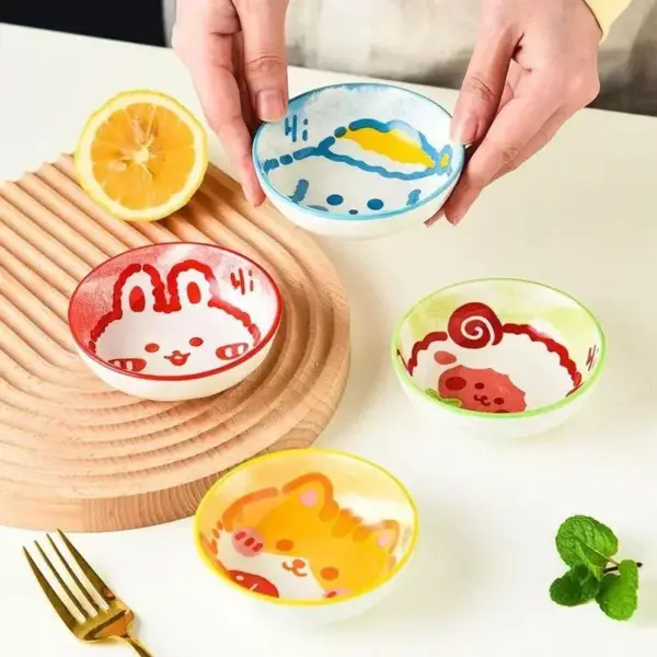 96808-b982e1.webp Charming Animal Ceramic Dipping Dishes