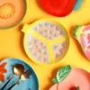 96809-cf9988.webp Creative Ceramic Fruit-Shaped Salad Plate