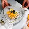 96902-1abd3d.webp Heart-Shaped Glass Dessert Plate with Gold Rim