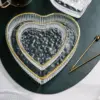 96902-fa6c46.webp Heart-Shaped Glass Dessert Plate with Gold Rim