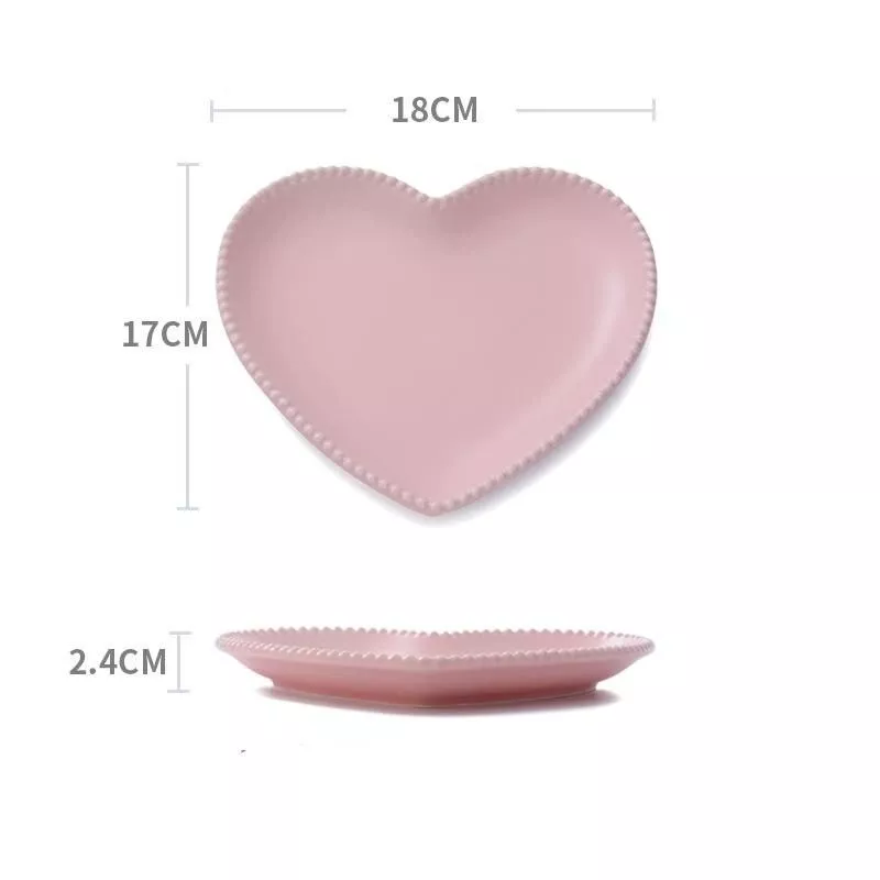 Pink Middle Plate