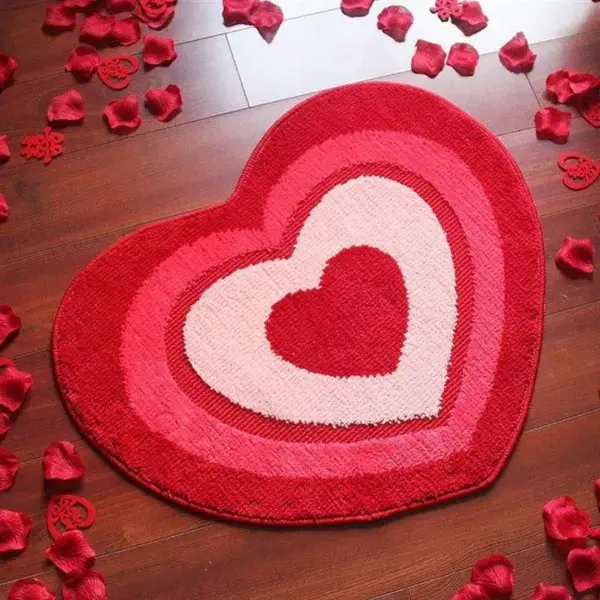 97330-ba730a.webp Red Heart Shaped Floor Carpet
