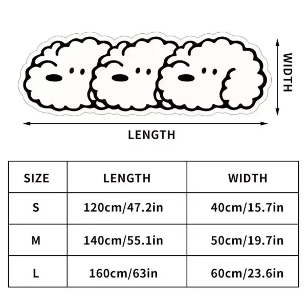 97336-eb8414.webp Cute Cartoon Dog Non-Slip Area Rug