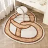97409-cb0e36.webp Chic Cartoon Peach Heart Plush Rug